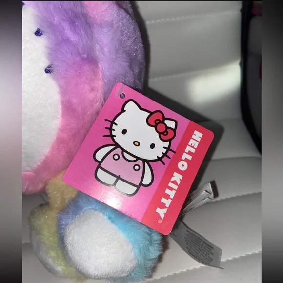 Sanrio Hello Kitty Rainbow Sherbet Costume 7" Plush Stuffed Girls Doll NWT - Picture 3 of 7
